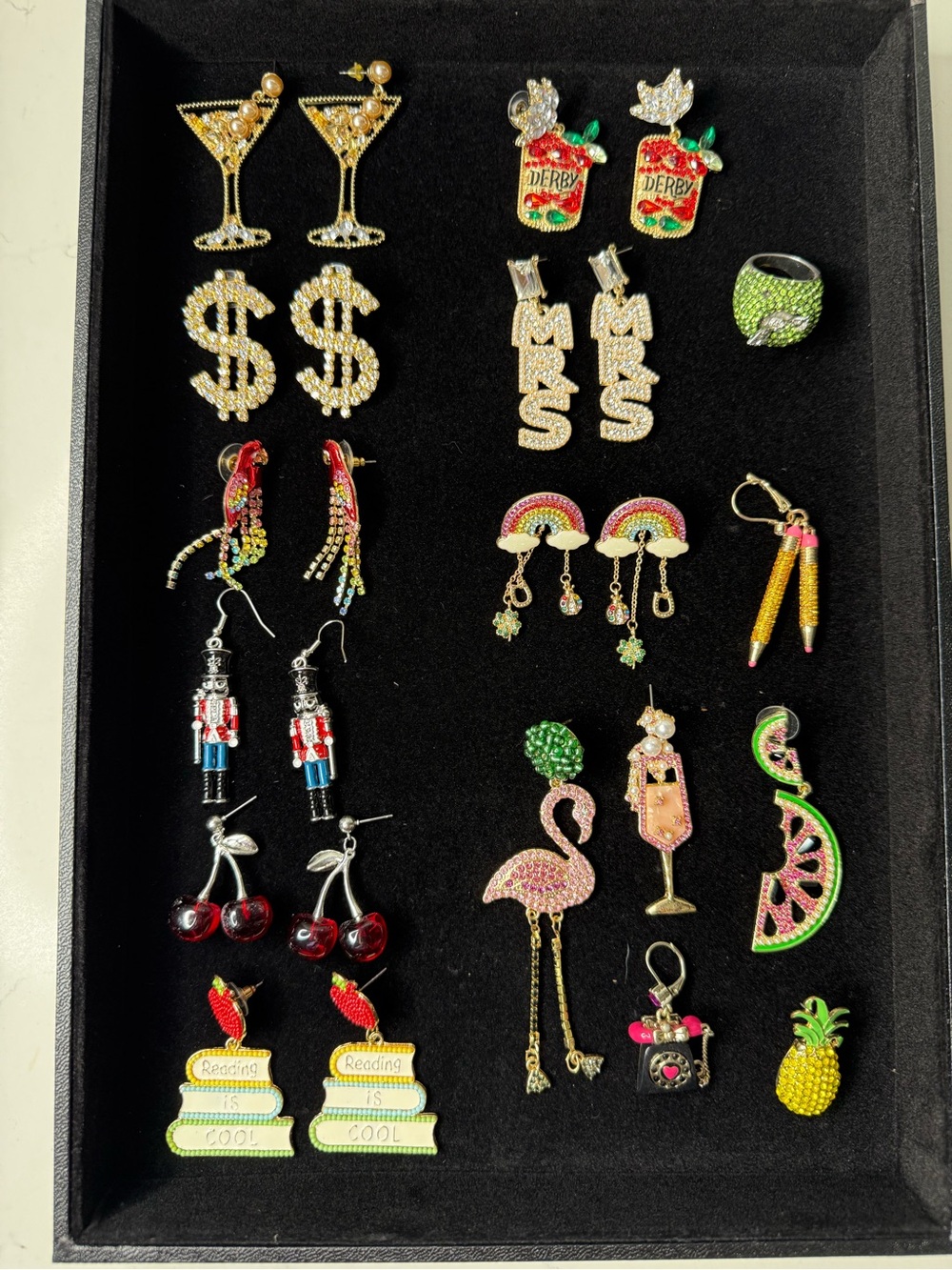 Colorful Mixed Women’s Novelty Earrings lot